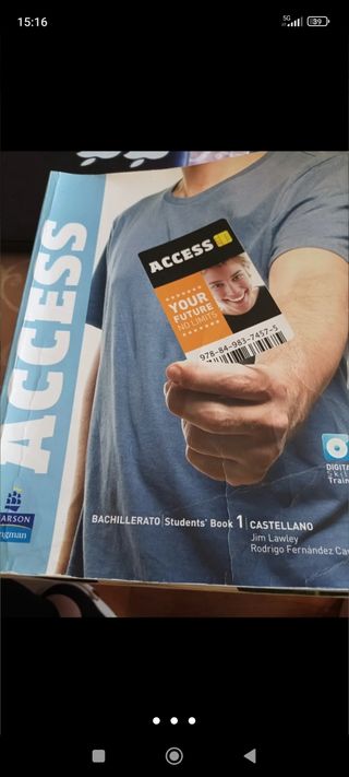 Libro inglés acess 1 bachillerato