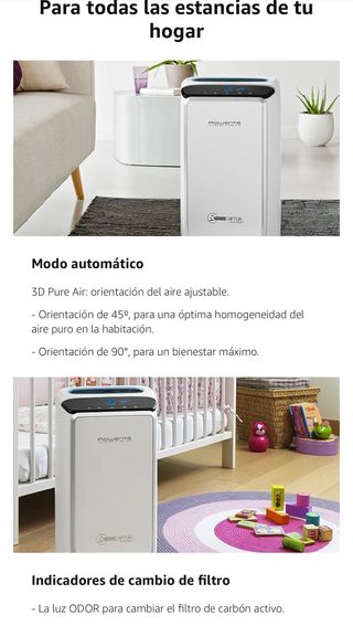 Purificador de aire Rowenta