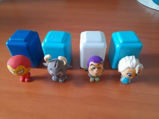 Lote 4 muñecos puzzle palz