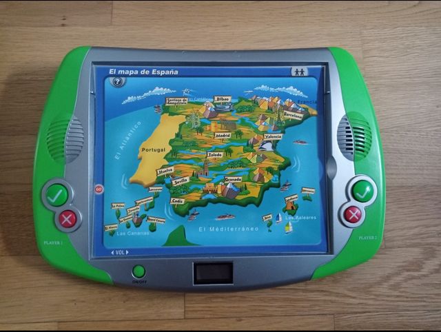 Globo terráqueo con juegos