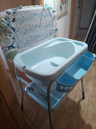 Bañera y cambiador