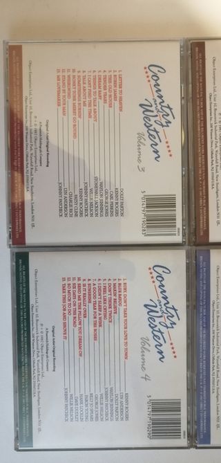 4 Cd Country and Western