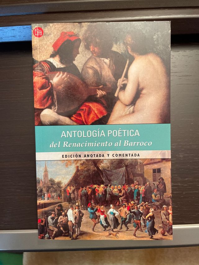 Antología poética del renacimiento al barroco