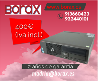 Lote 10ud. ordenador Fujitsu core i5 8Gb
