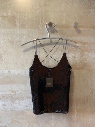 Top nuevo con etiqueta fiesta Lefties 