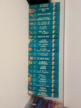 21 películas de Tintín VHS