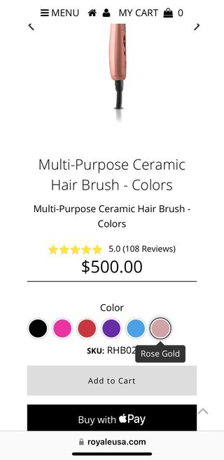 Cepillo moldeador cerámico