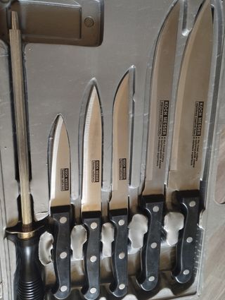 Maletín juego de cuchillos