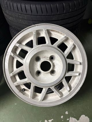 2 llantas 14" golf mki cabrio snowflakes