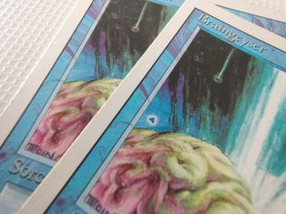 "Braingeyser" revised de MTG cartas