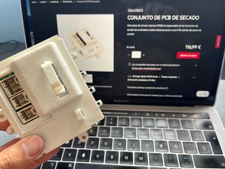 Placa electronica secadora Lavamat