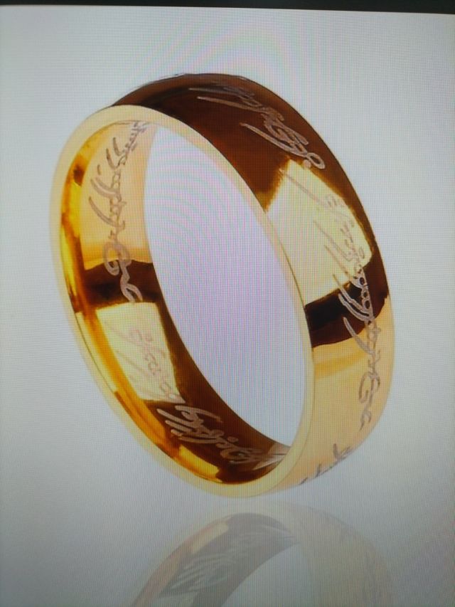 Anillo Élfico ESDLA talla 9