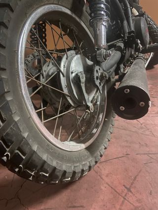 moto scrambler yamaha sr 250cc