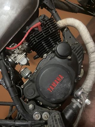 moto scrambler yamaha sr 250cc