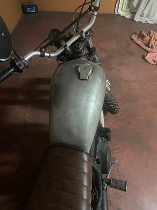 moto scrambler yamaha sr 250cc