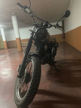 moto scrambler yamaha sr 250cc