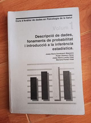 Libros Psicología asignatura Análisis de datos