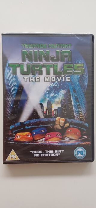 DVD original de las tortugas ninja