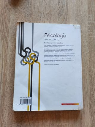 Libro psicología bachillerato