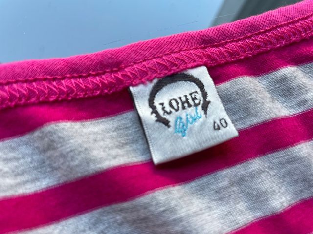 Vestido informal de verano a rayas