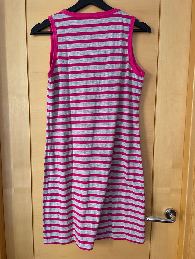 Vestido informal de verano a rayas