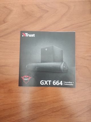 Barra de sonido y subwoofer