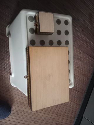 Caja joyero taraceteada