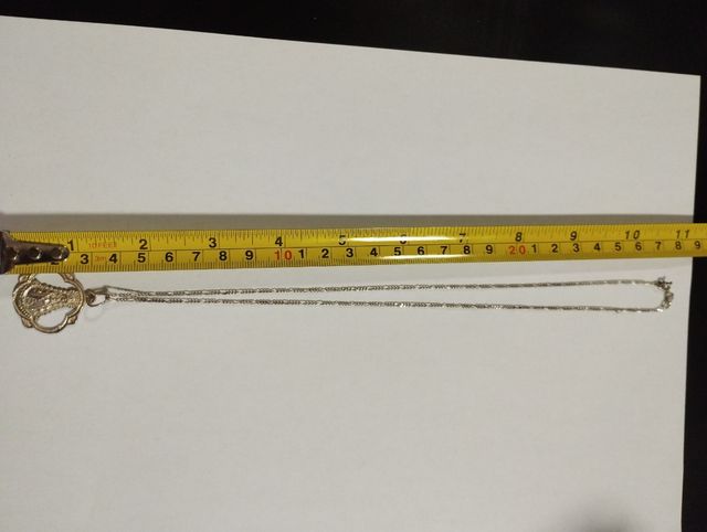 Virgin Rocio argento+catena in argento