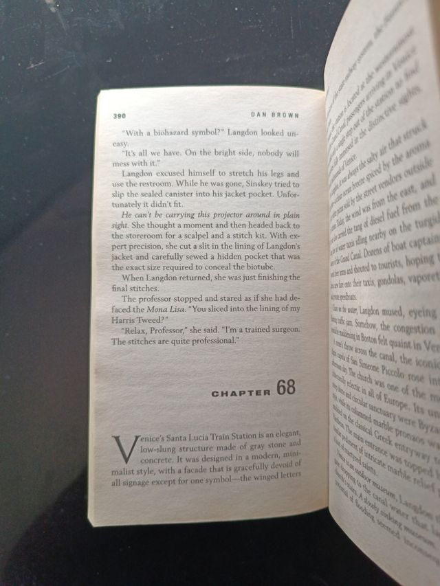 Libro in inglese: Inferno di Dan Brown