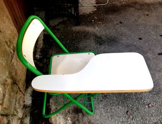 Silla pupitre vintage