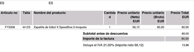 botas fútbol Adidas 