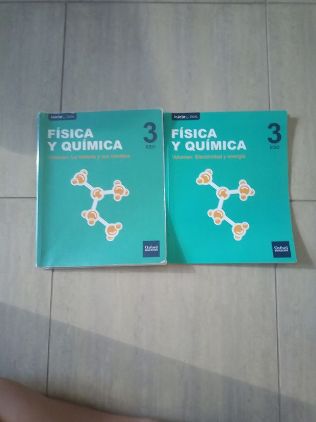 Libros de física y química. 3ESO