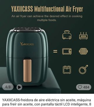 Freidora de aire sin aceite