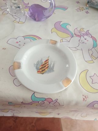 cenicero de ceramica