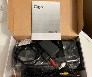 GIGA TV HD360 IPS MiniSintonizador satélite DVB-S2