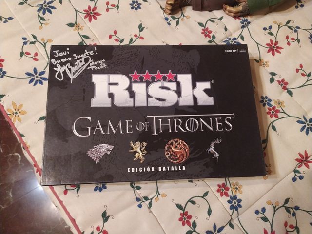 Risk Juego de Tronos firmado Ian Beattie