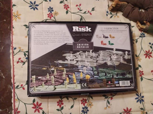 Risk Juego de Tronos firmado Ian Beattie