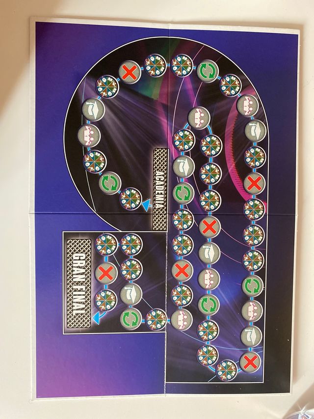 Operacion triunfo juego de mesa