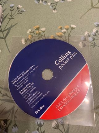 Diccionario Collins pocket plus Inglés