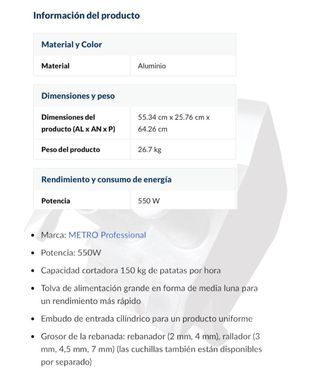 cortador de verduras electrico