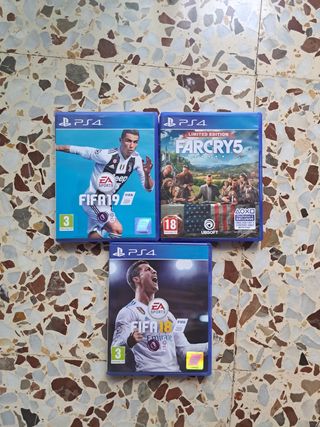 Pack juegos ps4