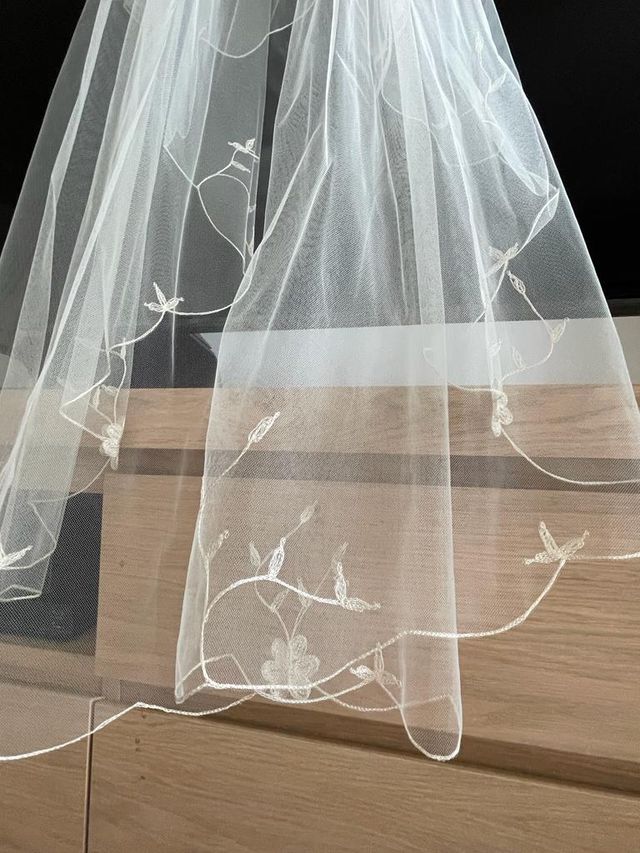 Velo novia 132 cm