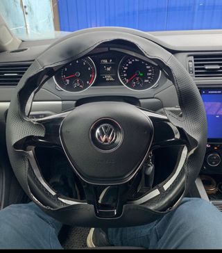 Funda cubierta volante de piel VW