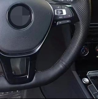 Funda cubierta volante de piel VW