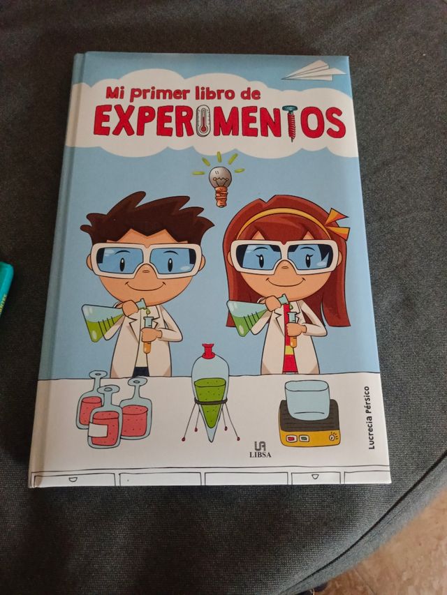 2 Libros Experimentos infantiles