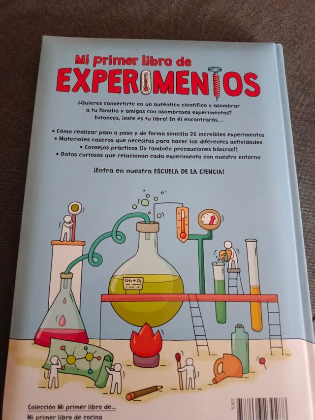 2 Libros Experimentos infantiles