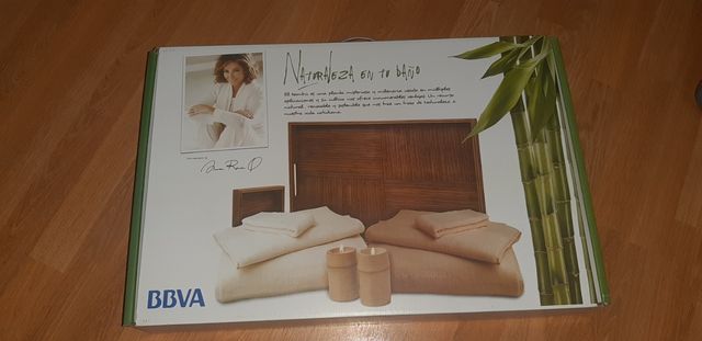 Juego de toallas bambú