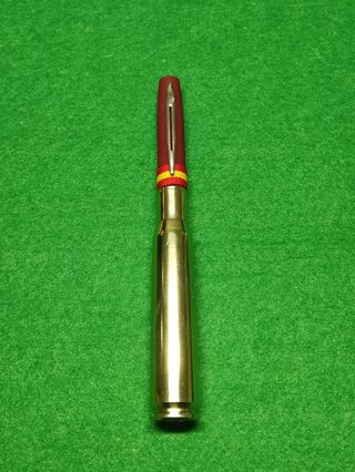 BOLÍGRAFO MILITAR GRAN LUJO. ROJO