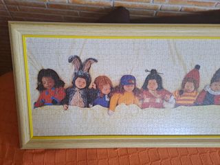 Cuadro +puzzle de bebés Anne Geddes de 1000 piezas
