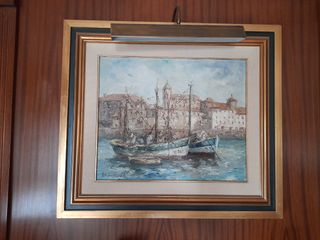 Obra original, oleo sobre lienzo (marinas)